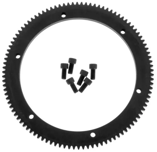 Twin Power Black Oxide 66 Tooth Starter Ring Gear w Bolts