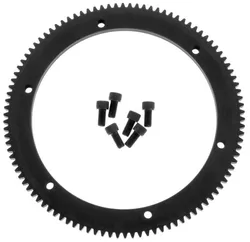 Twin Power Black Oxide 66 Tooth Starter Ring Gear w Bolts
