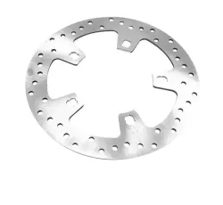 BC Front Brake Rotor Disc Drilled Polished Steel Without Hardware Harley Touring