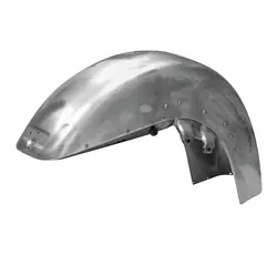 BC Custom Raw Front Fender Fairing Wheel Guard w Holes