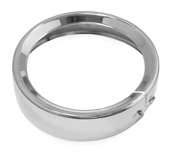 BC Chrome Head Light Trim Ring 7" 1