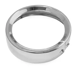 BC Chrome Head Light Trim Ring 7"