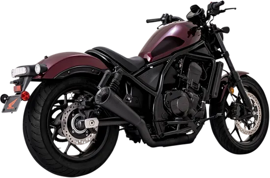 Vance Hines Black Upsweep Slip On Muffler