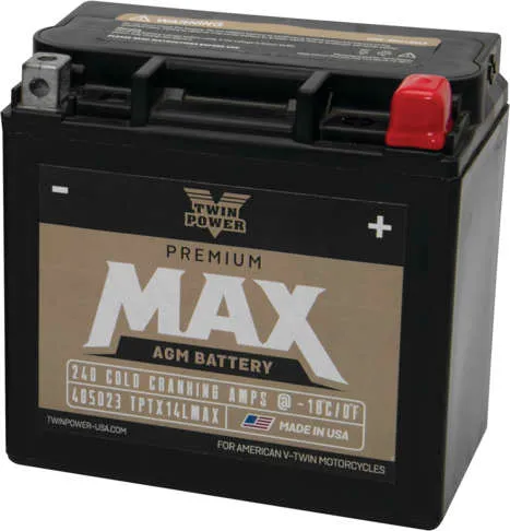 Twin Power Premium MAX Factory-Activated AGM Batteries GYZ16HL 2
