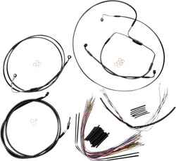 Magnum XR Clutch Brake Cable Kit Black w Blk for 15-17in. ABS
