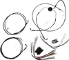 Magnum XR Clutch Brake Cable Kit Black w Blk for 12-14in. ABS