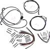 Magnum XR Clutch Brake Cable Kit Black w Blk for 12-14in. ABS