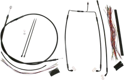 Magnum XR Clutch Brake Cable Kit Black w Blk for 15-17in.