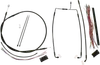 Magnum XR Clutch Brake Cable Kit Black w Blk for 15-17in.