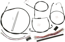 Magnum XR Clutch Brake Cable Kit Black w Blk for 12-14in. ABS