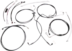 Magnum XR Clutch Brake Cable Kit Black w Blk for 12-14in. ABS
