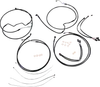 Magnum XR Clutch Brake Cable Kit Black w Blk for 15-17in. ABS
