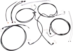 Magnum XR Clutch Brake Cable Kit Black w Blk for 12-14in. ABS
