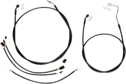 Magnum XR Clutch Brake Cable Kit Upper Black w Blk for 12-14in. ABS