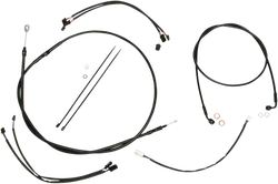 Magnum XR Clutch Brake Cable Kit Black w Blk for 12-14in.