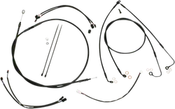 Magnum XR Clutch Brake Cable Kit Black w Blk for 12-14in. ABS