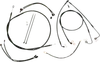 Magnum XR Clutch Brake Cable Kit Black w Blk for 12-14in. ABS