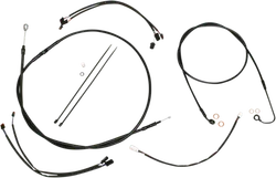 Magnum XR Clutch Brake Cable Kit Upper Black w Blk for 12-14in. ABS