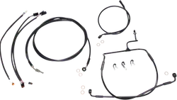Magnum XR Clutch Brake Cable Kit Black w Blk for 12-14in.