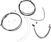 Magnum XR Clutch Brake Cable Kit Upper Black w Blk for 12-14in. ABS