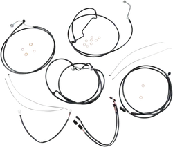 Magnum XR Clutch Brake Cable Kit Black w Blk for 12-14in. ABS