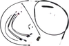 Magnum XR Clutch Brake Cable Kit Black w Blk for 12-14in. ABS