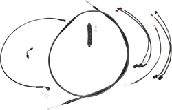 Magnum XR Clutch Brake Cable Kit Upper Black w Blk for 12-14in. ABS