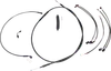 Magnum XR Clutch Brake Cable Kit Upper Black w Blk for 12-14in. ABS