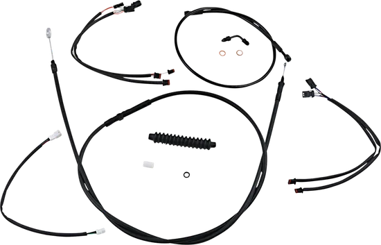 Magnum XR Clutch Brake Cable Kit Upper Black w Blk for 15-17in. ABS 1