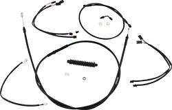 Magnum XR Clutch Brake Cable Kit Upper Black w Blk for 15-17in. ABS