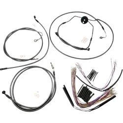 Magnum Control Clutch Brake Cable Kit Black for 12-14in. Apes ABS