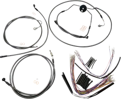 Magnum Control Clutch Brake Cable Kit Black for 15-17in. Apes ABS