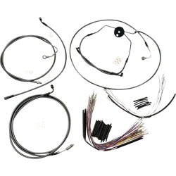Magnum Control Clutch Brake Cable Kit Black for 12-14in. Apes ABS
