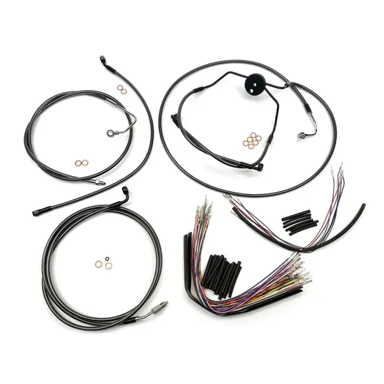 Magnum Control Clutch Brake Cable Kit Black for 15-17in. Apes ABS 3