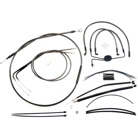 Magnum Control Clutch Brake Cable Kit Black for 12-14in. Apes 2
