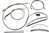Magnum Control Clutch Brake Cable Kit Black for 12-14in. Apes
