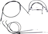 Magnum Control Clutch Brake Cable Kit Black Pearl for 10in. Apes