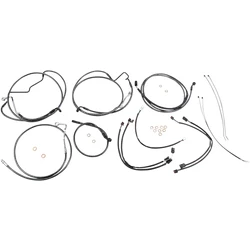 Magnum Control Clutch Brake Cable Kit Black for 12-14in. Apes ABS