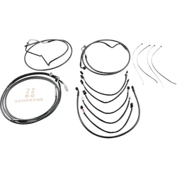 Magnum Control Clutch Brake Cable Kit Black for 15-17in. Apes ABS