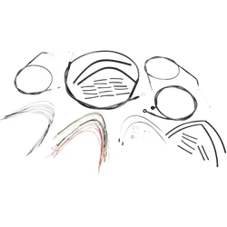 Magnum Control Clutch Brake Cable Kit Black for 10-12in. Apes