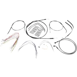 Magnum Control Clutch Brake Cable Kit Black for 14-16in. Apes