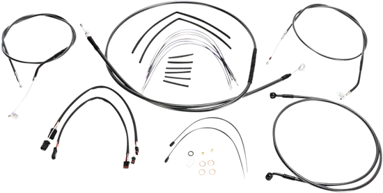 Magnum Control Clutch Brake Cable Kit Black for 14-16in. Apes