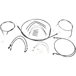 Magnum Control Clutch Brake Cable Kit Black for 14-16in. Apes