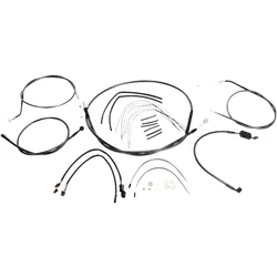 Magnum Control Clutch Brake Cable Kit Black for 14-16in. Apes ABS