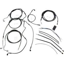 Magnum Control Clutch Brake Cable Kit Black for 12-14in. Apes ABS