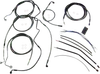 Magnum Control Clutch Brake Cable Kit Black for 12-14in. Apes ABS
