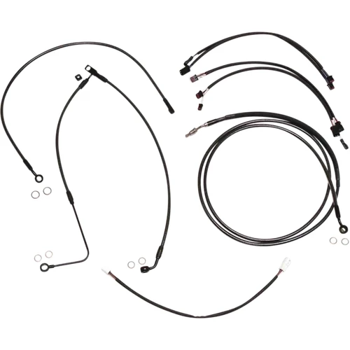 Magnum Control Clutch Brake Cable Kit Black for 12-14in. Apes ABS