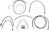Magnum Control Clutch Brake Cable Kit Upper Black for 15-17in. Apes