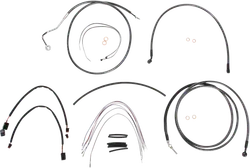 Magnum Control Clutch Brake Cable Kit Upper Black for 18-20in. Apes