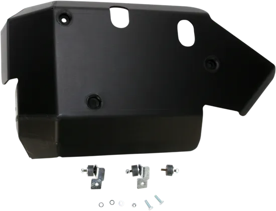 Moose Black Aluminum Chassis Belly Engine Skid Plate Guard